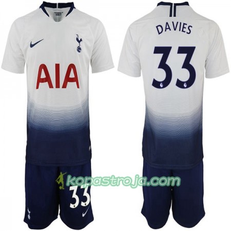 Billiga Fotbollströjor Tottenham Hotspur Davies 33 Barn Hemma tröja 2018/19 Kortärmad
